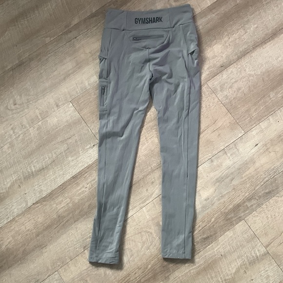 Gymshark Grey Pocket Workout Leggings Size Large - Picture 4 of 9